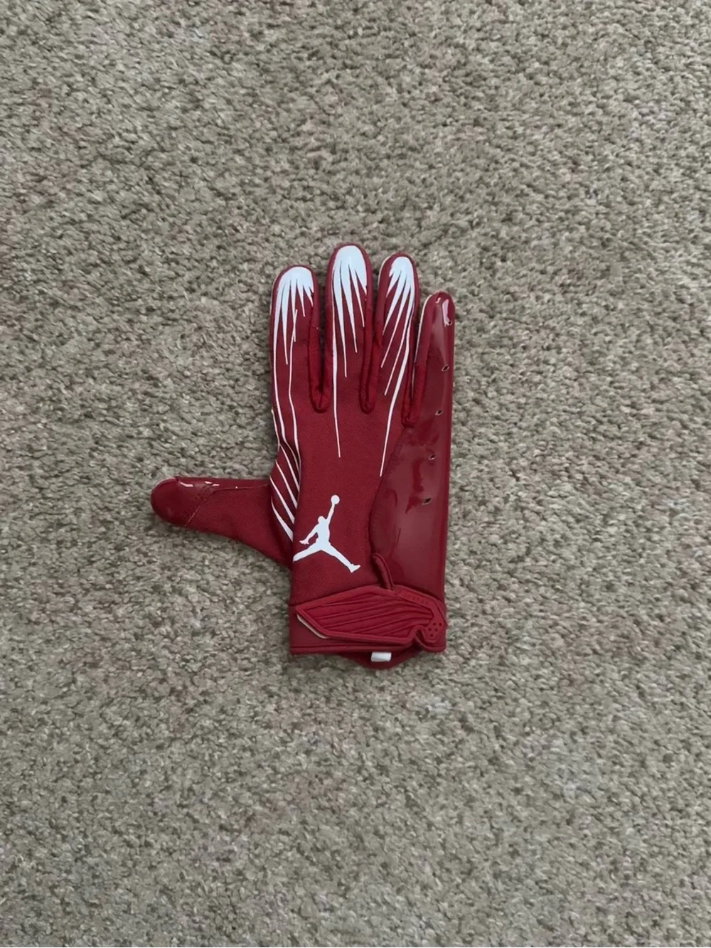 OU Football Player Exclusive Team Issued Jordan Football Glove Right Hand Mens L